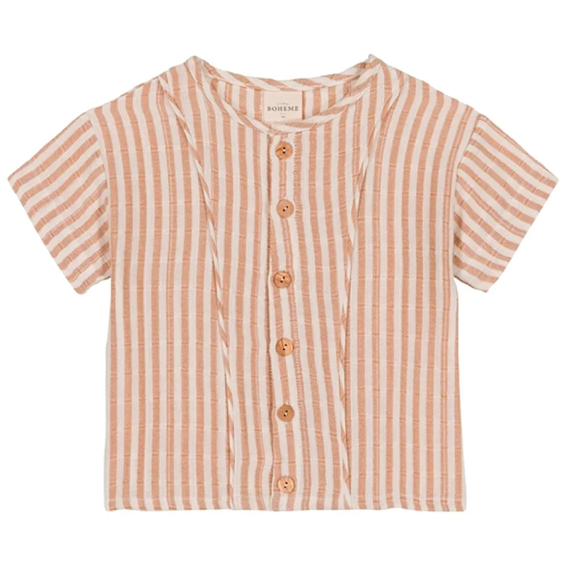 Studio Boheme Shirt Thelme Biscuit Stripes