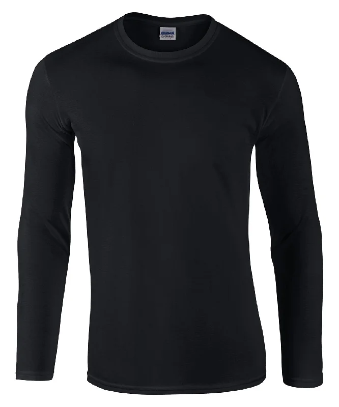 Black* - Softstyle™ long sleeve t-shirt