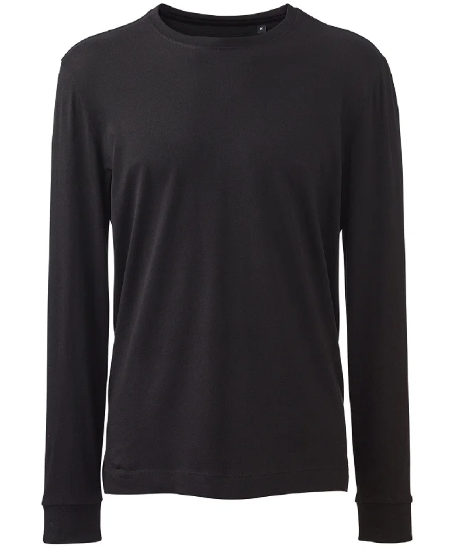 Black* - Men's long sleeve Anthem t-shirt