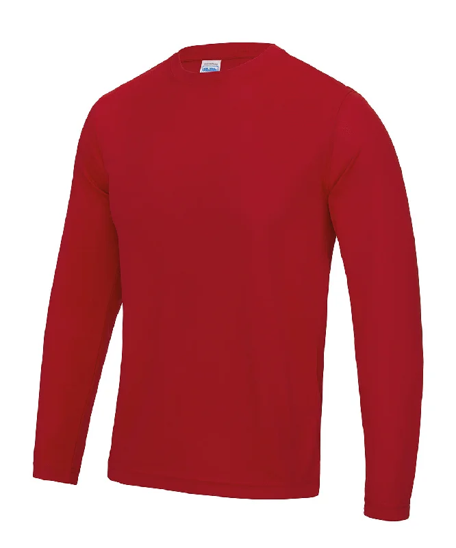 Fire Red - Long sleeve cool T