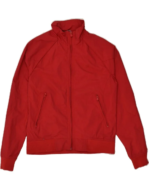 HELLY HANSEN Womens Bomber Jacket UK 10 Small Red Nylon