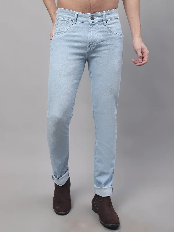 Men's Ultra Narrow fit Light Fade Light Blue  Jeans