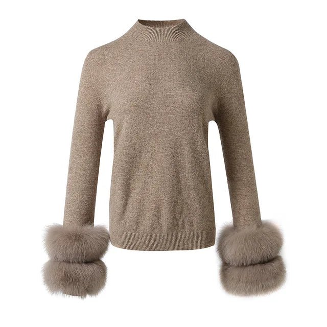 Whitney Wool & Fox Fur Sweater