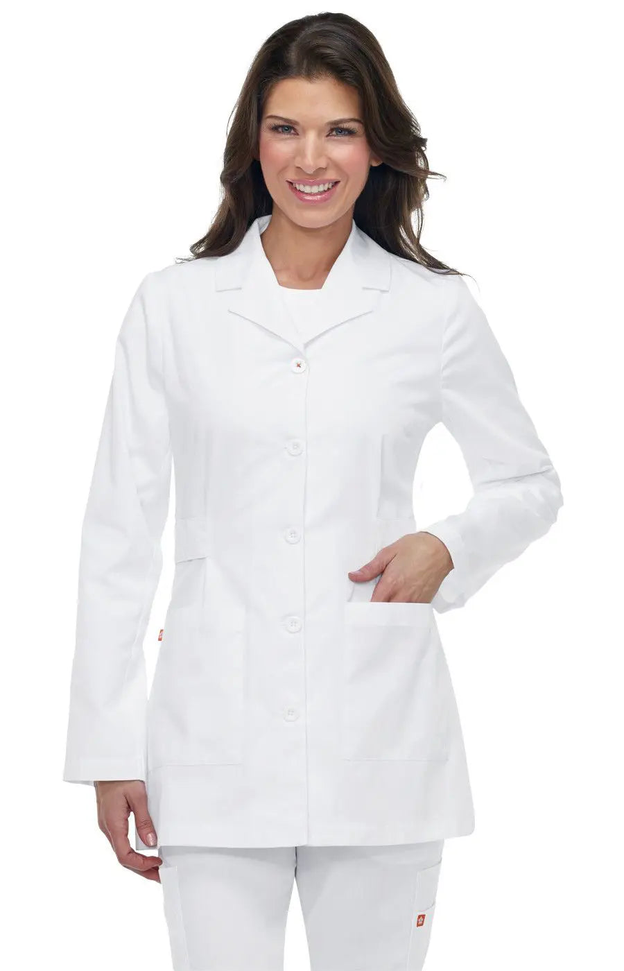 Koi Women's Hampton Lab Coat - White