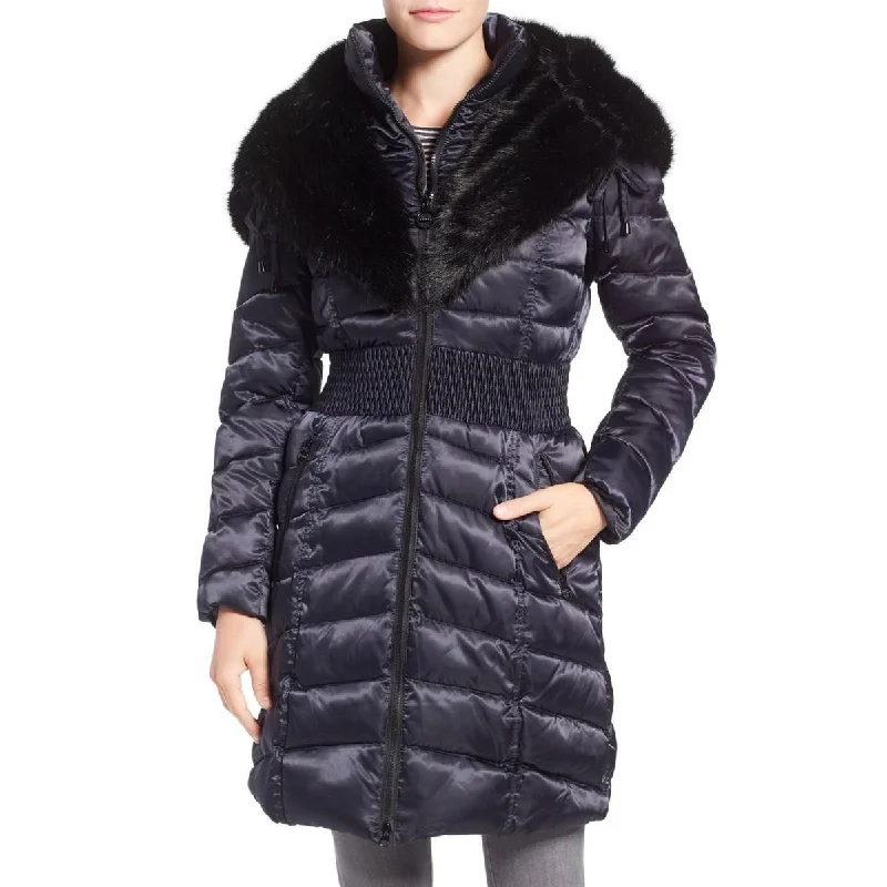 Laundry by Shelli Segal Womens Winter Quilted Puffer Coat