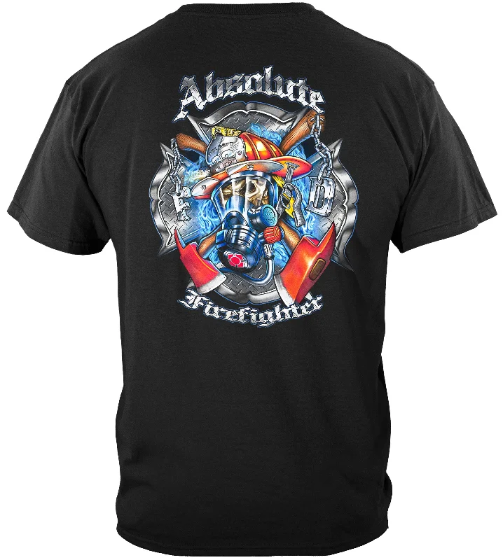 Absolute Firefighter Gas Mask T-Shirt