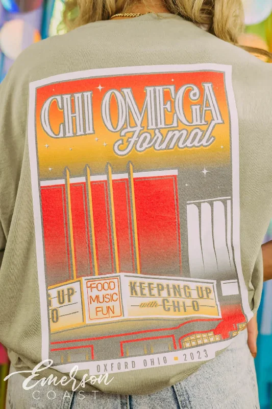 Chi Omega Keeping Up With Chi O Formal Tshirt