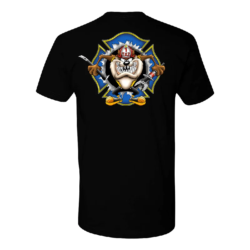 Crazy Taz Firefighter Premium T-Shirt