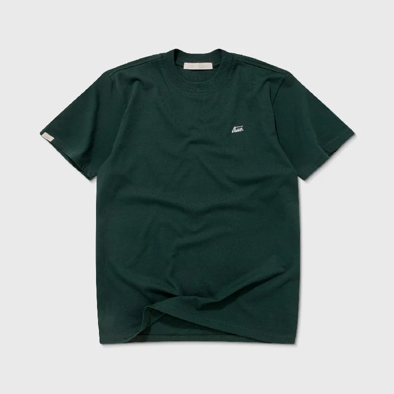 Cursive Logo T-Shirt - Pine Green