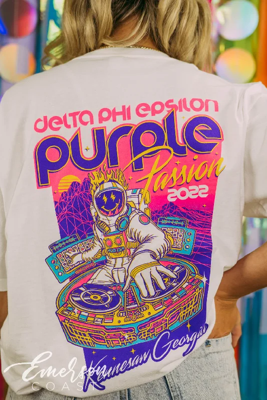 Delta Phi Epsilon Purple Passion Shirt