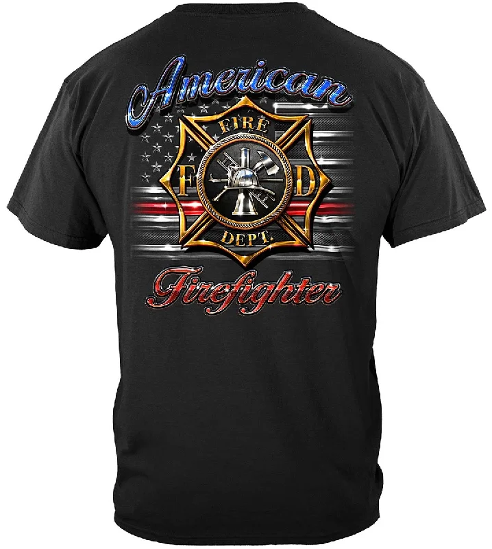 Firefighter Vintage Tattoo Art Classic T-Shirt