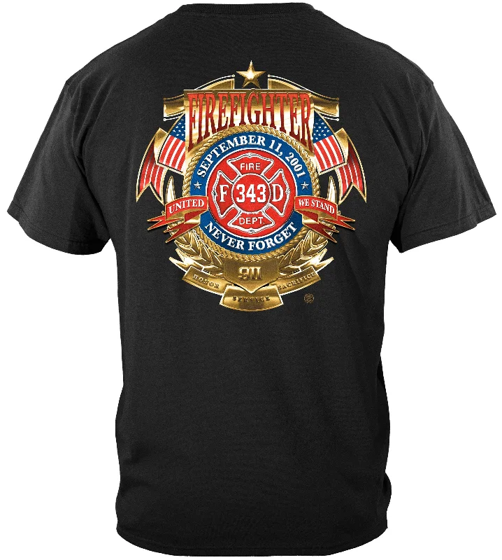 Firefighters Never Forget T Shirt