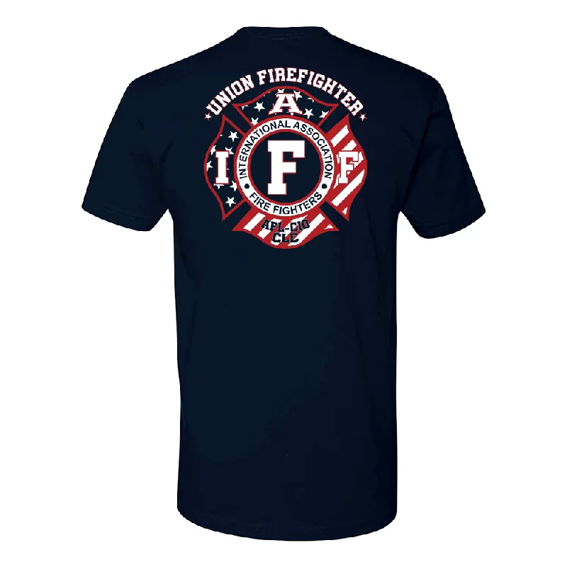 IAFF American Union Firefighter Premium T-Shirt