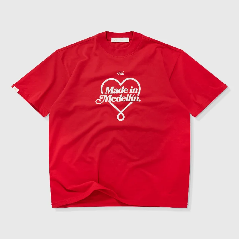 Medellin Oversized T-Shirt - Red