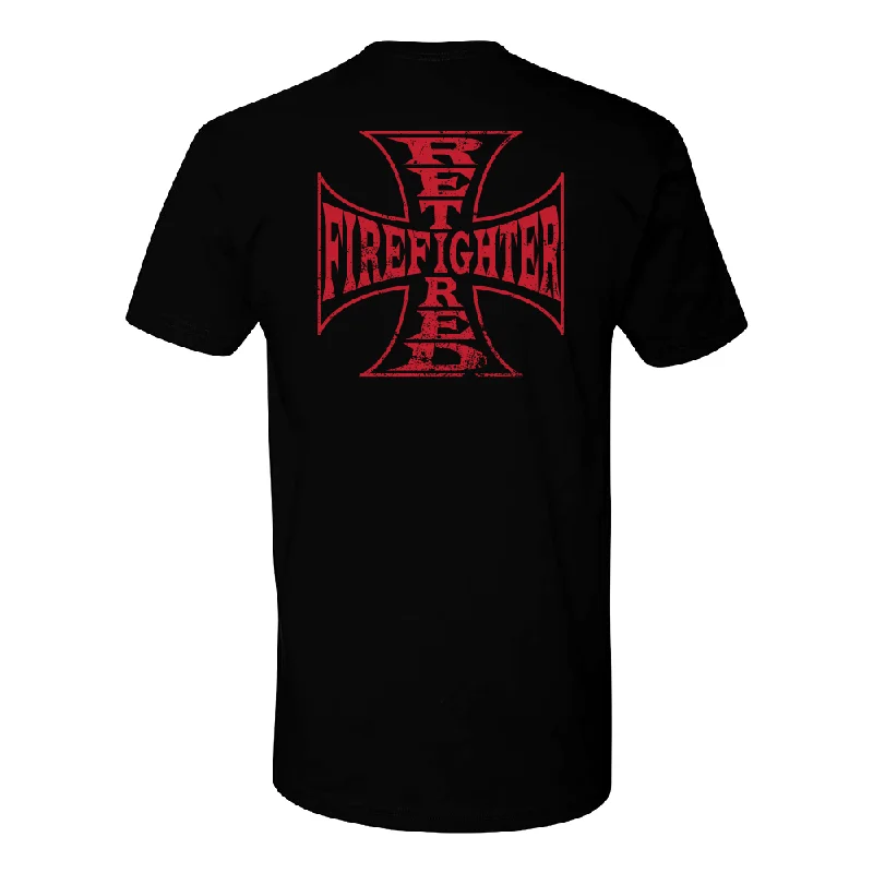 Retired Firefighter Cross Premium T-Shirt