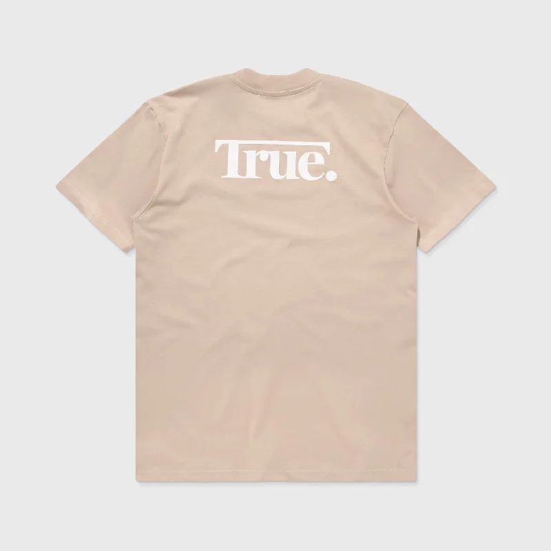 Retreat Logo Tee - Beige