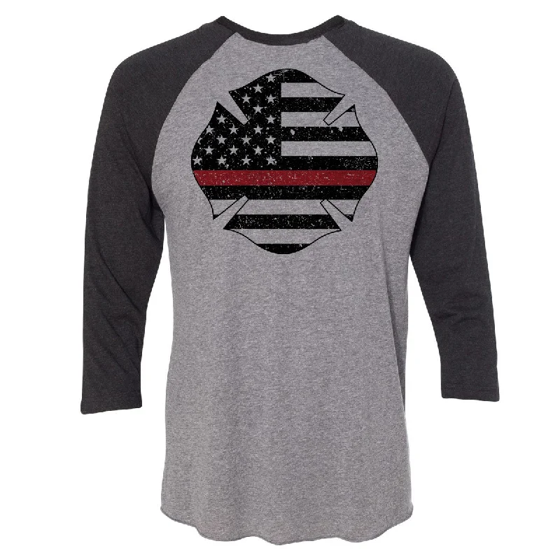 Thin Red Line Baseball 3/4 Sleeve Tee