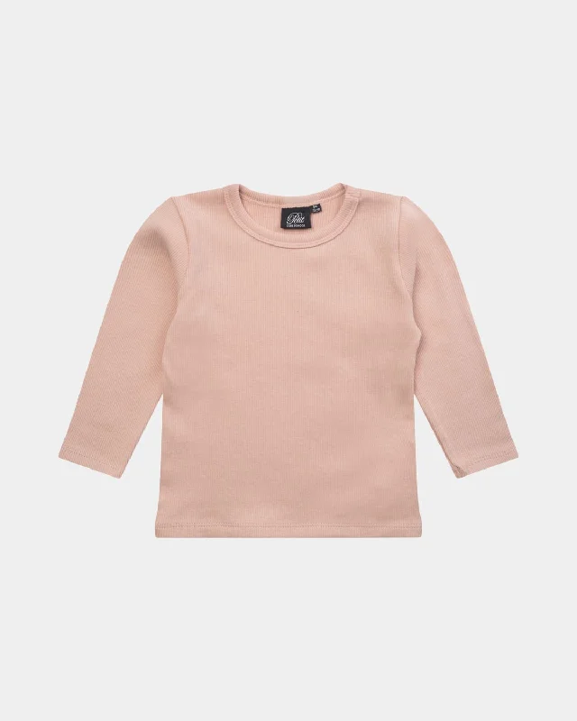 ARIZONASB T-SHIRT LONG SLEEVE - Light rose