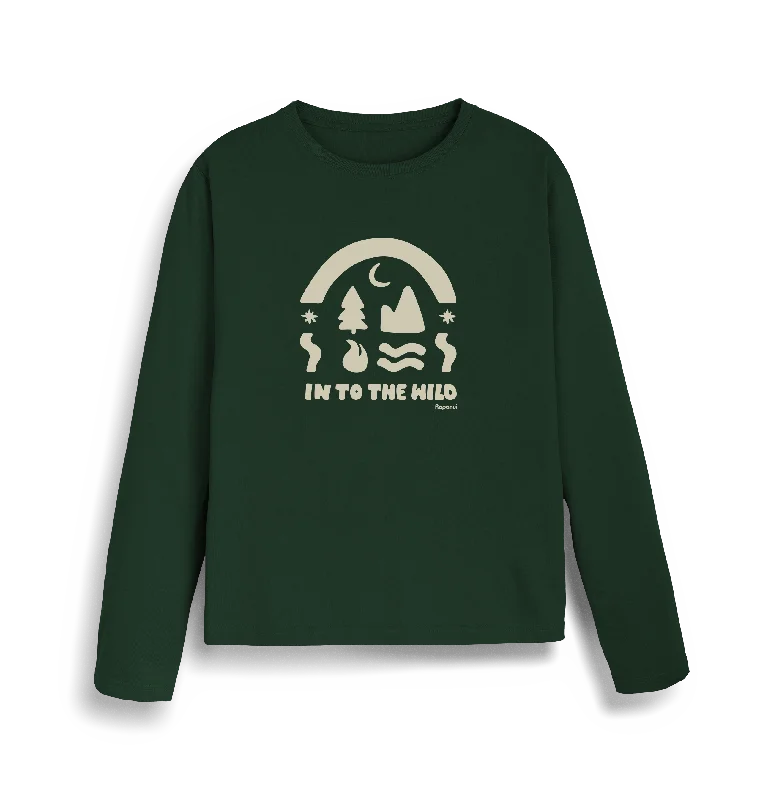 In To The Wild Heavyweight Long Sleeve T-Shirt